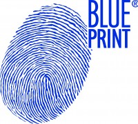 Blue Print logo on white